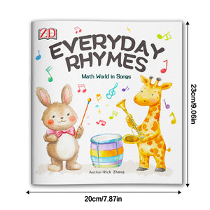 Rhyming math picture book for early number learning and counting fun