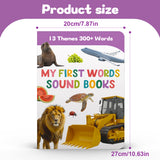 Toddler sound book for vocabulary building, sound recognition, and early learning