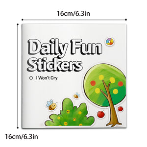 Feelings theme sticker activity picture book for kids
