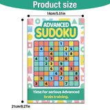 Beginner Sudoku Puzzle Books: Color Grid Logic Set product image 6 showing printed book details for screen-free reading and learning