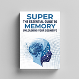 Paperback mockup of memory training and cognitive skills book