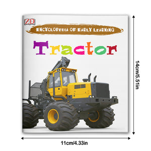 Tractor, Encyclopedia of Early Learning for Kids, Preschool Picture Book for Farm Vehicles, Everyday Vocabulary, Machine Recognition, and Early Learning Fun