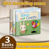 Bunny Counts Early Learning Book for Kids + Bunny Finds Shapes Early Learning Book + Bunny Sorts and Matches Early Learning Boo: 3-Book Set bundle detail image, image 2, bundle ISBN 9798900666952
