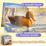 Andersen Fairy Tales English-Spanish Story Set 1 product image 8 showing printed book details for screen-free reading and learning