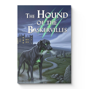 The Hound of the Baskervilles Sherlock Holmes mystery cover