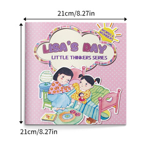 Early English Literacy 4-Book Set for Kids, Little Thinkers Story Collection for Vocabulary Building, Listening Skills, Daily Themes, and Preschool Reading Fun