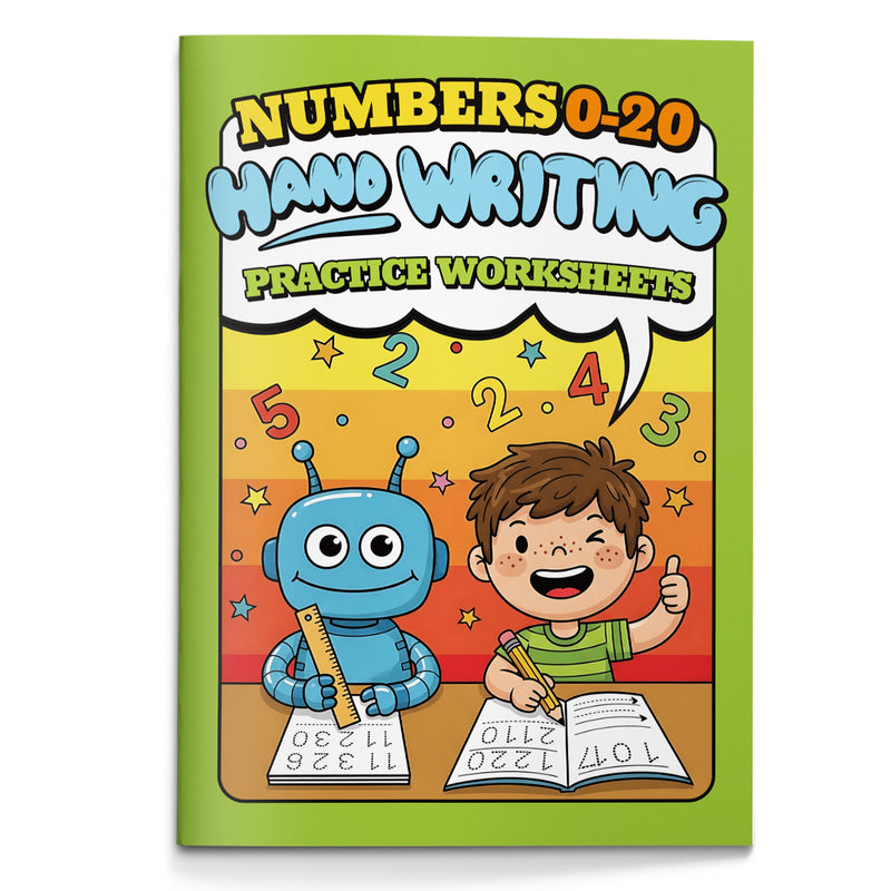 Number Tracing Workbook for Kids, Early Math Practice Book with Counting, Number Formation, Pencil Control, and Preschool Kindergarten Learning Activities