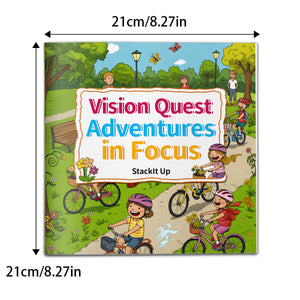 Spot the Missing Piece, Kids Visual Puzzle Activity Book with Observation Games, Search Challenges, Focus Building, and Fun Brain Training