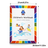 Children's number patterns workbook for skip counting and sequence practice