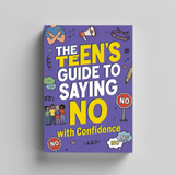 Teen Guide to Saying No with Confidence product image 6 showing printed book details for screen-free reading and learning