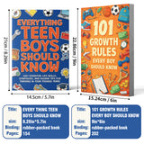 Everything Teen Boys Should Know + 101 Growth Rules Every Boy Should Know: 2-Book Set bundle detail image, image 2, bundle ISBN 9798900669311