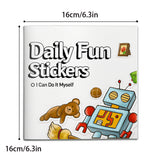 Independence sticker activity picture book for kids