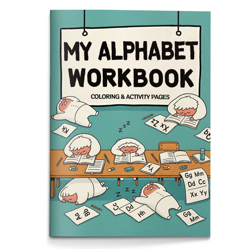 Big Letters Alphabet Tracing workbook cover