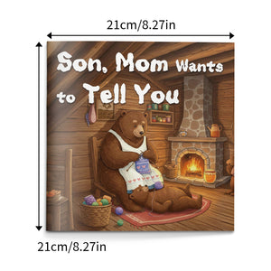 Mother and son picture book for love, guidance, and emotional bonding