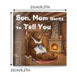 Mother and son picture book for love, guidance, and emotional bonding