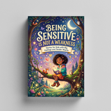 Being Sensitive Is Not a Weakness product image 6 showing printed book details for screen-free reading and learning