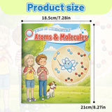 Children's chemistry science book about atoms, molecules, particles, and matter