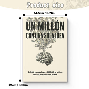 Un Millón con Una Sola Idea, Spanish Personal Finance and Wealth Mindset Book for Income Growth, Entrepreneurship, Smart Money Habits, and Financial Progress