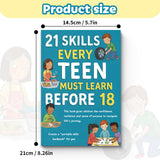 Teen life skills book about confidence, independence, resilience, and future readiness