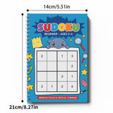 Sudoku Puzzle Workbook: Colorful 4-Level Brain Games product image 6 showing printed book details for screen-free reading and learning