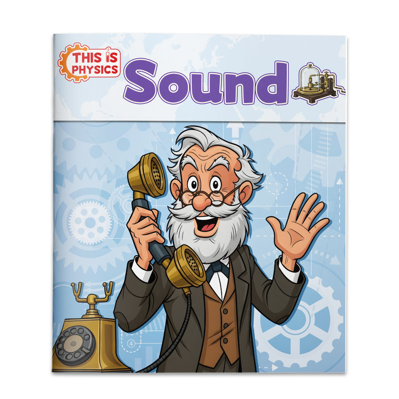 This Is Physics Sound book for kids cover