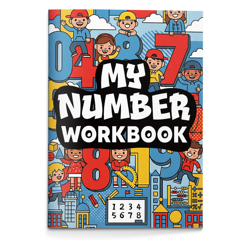 My Number Workbook ordering and matching cover