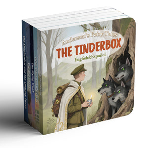 The Tinderbox book box from Andersen bilingual fairy tale set