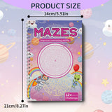 Hard maze puzzle pages for ages 12 plus