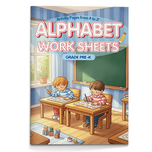 Alphabet Worksheets Classroom Practice cover