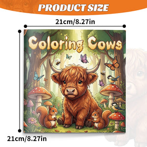 Kids Cow Coloring Book, Adorable Farm-Themed Coloring Pages for Young Artists, Creative Learning, and Coloring Fun