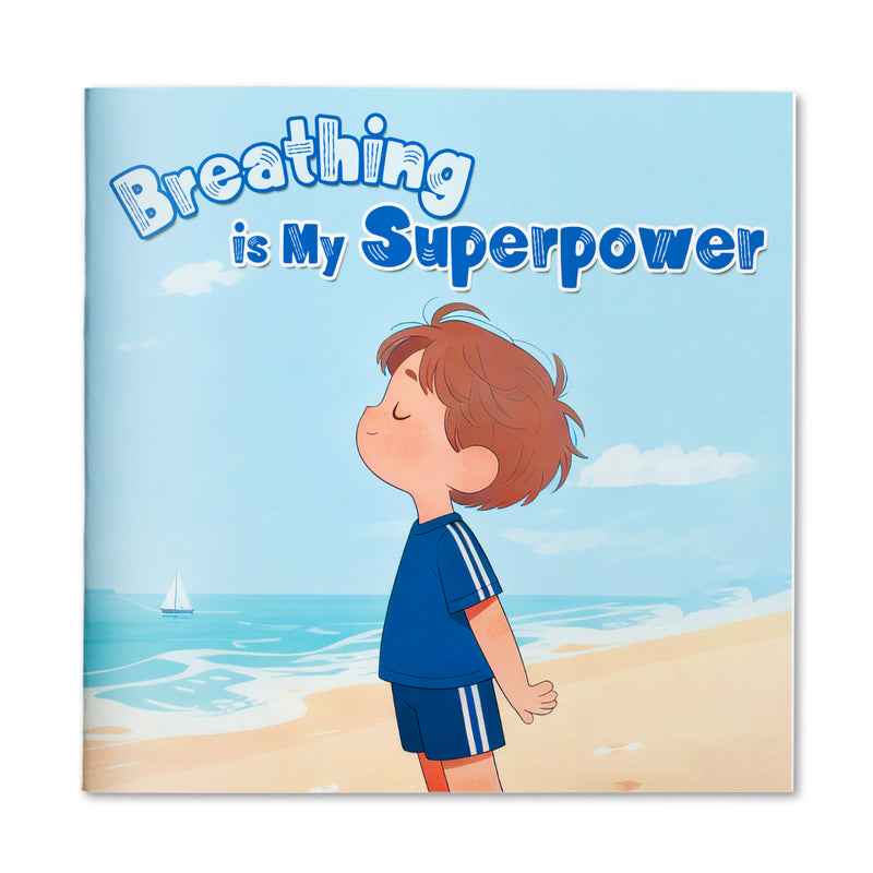 Breathing Is My Superpower mindfulness picture book for kids cover