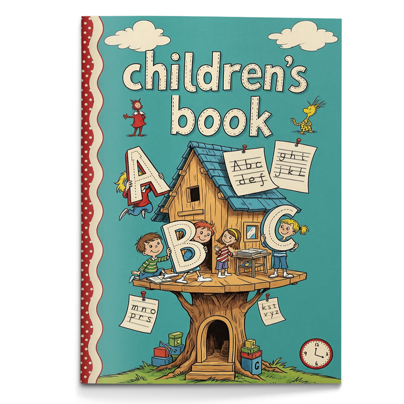 ABC Handwriting Practice Book cover