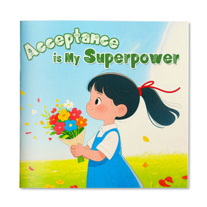 Acceptance Is My Superpower picture book for kids cover