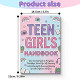 Teen girl guide about friendship, self-esteem, confidence, and emotional growth