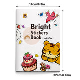 Look and find sticker activity book for kids with search and discover pages