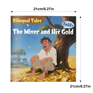 English-Spanish bilingual moral tale reader for kids