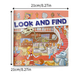 Museum themed look and find puzzle book for kids