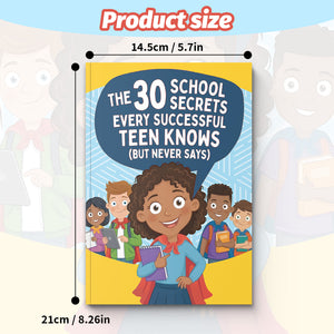 Teen school success guide about study skills, smart habits, and confidence