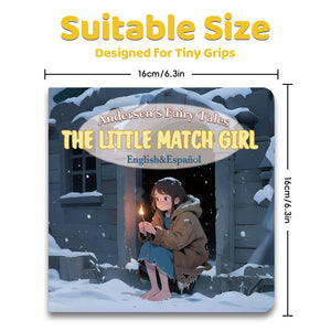 Suitable size view of The Little Match Girl bilingual storybook for kids