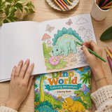 Cute Dinosaur Coloring Book, Volume 21 physical printed book product image 2, ISBN 9798904669911