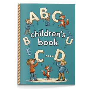 ABC Children's Book upper lower letters cover