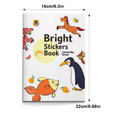 Spot the mistake sticker activity book for kids