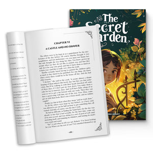 Heartwarming garden story by Frances Hodgson Burnett for kids and adults