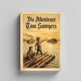 Die Abenteuer Tom Sawyers German Edition by Mark Twain product image 5 showing printed book details for screen-free reading and learning