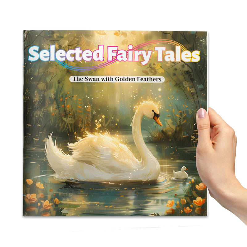 Selected Fairy Tales The Swan with Golden Feathers Picture Book cover