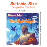 Suitable size panel for The Nightingale bilingual book