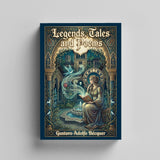Legends Tales and Poems by Gustavo Adolfo Becquer - Classic Romantic Literature product image 6 showing printed book details for screen-free reading and learning
