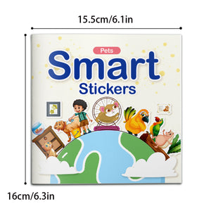 Pet theme sticker activity book for kids with companion animals