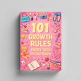 101 Growth Rules Every Girl Should Know product image 6 showing printed book details for screen-free reading and learning