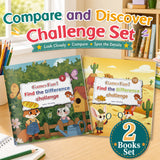 Fun Difference Challenge Book for Kids + Find the Difference Puzzle Book for Kids: 2-Book Set bundle detail image, image 2, bundle ISBN 9798904661601